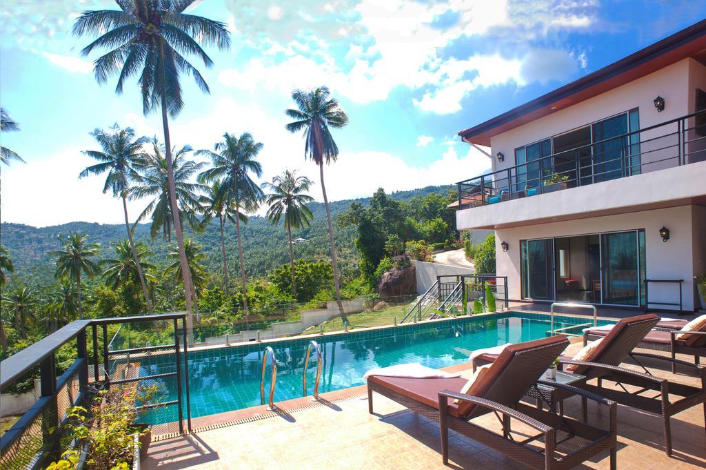 Samui Sunrise Seaview Villa Strand von Chaweng