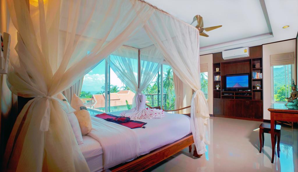 Samui Sunrise Seaview Villa Strand von Chaweng